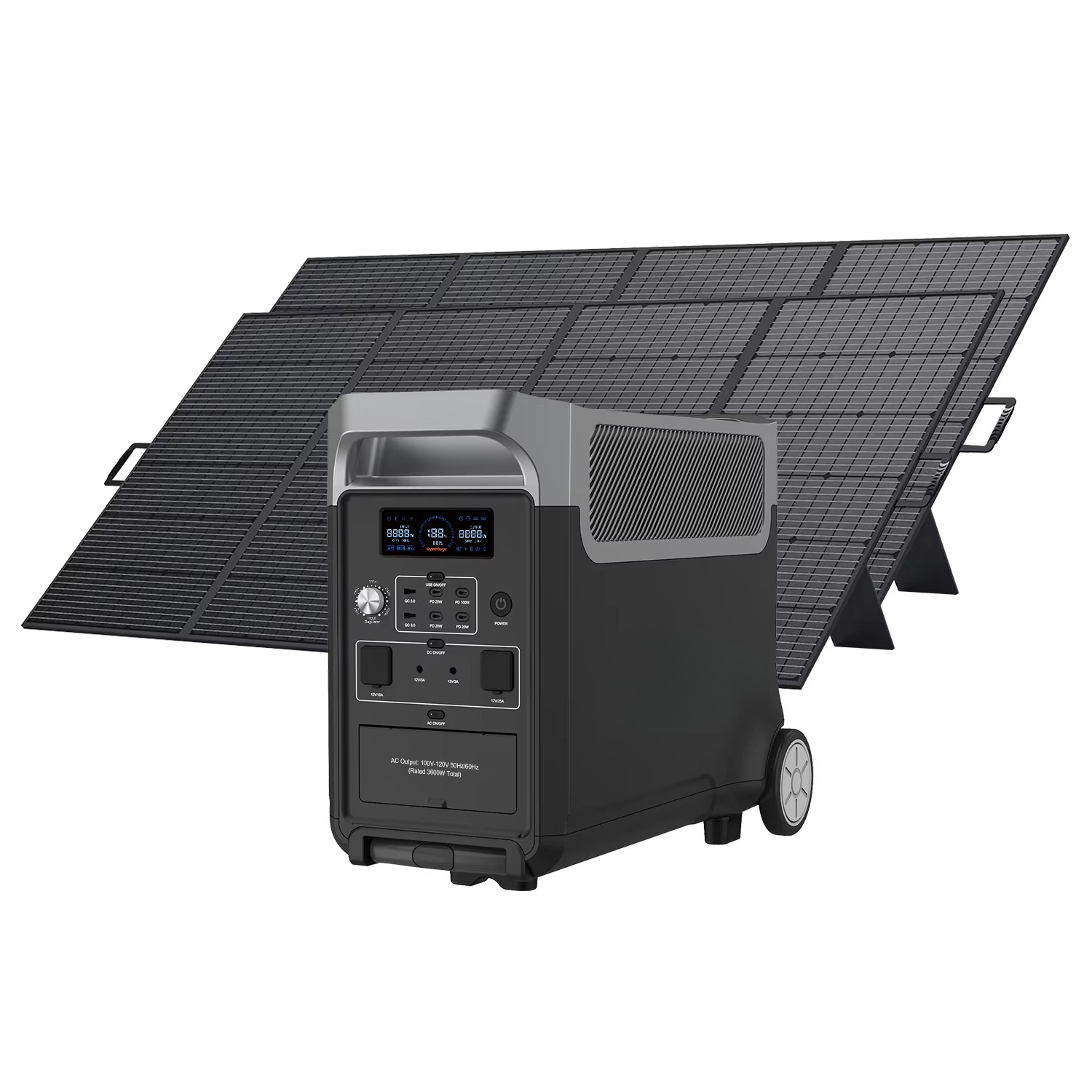 Portable Power Station - Fossibot F3600 Pro Jeneratör Güneş Paneli