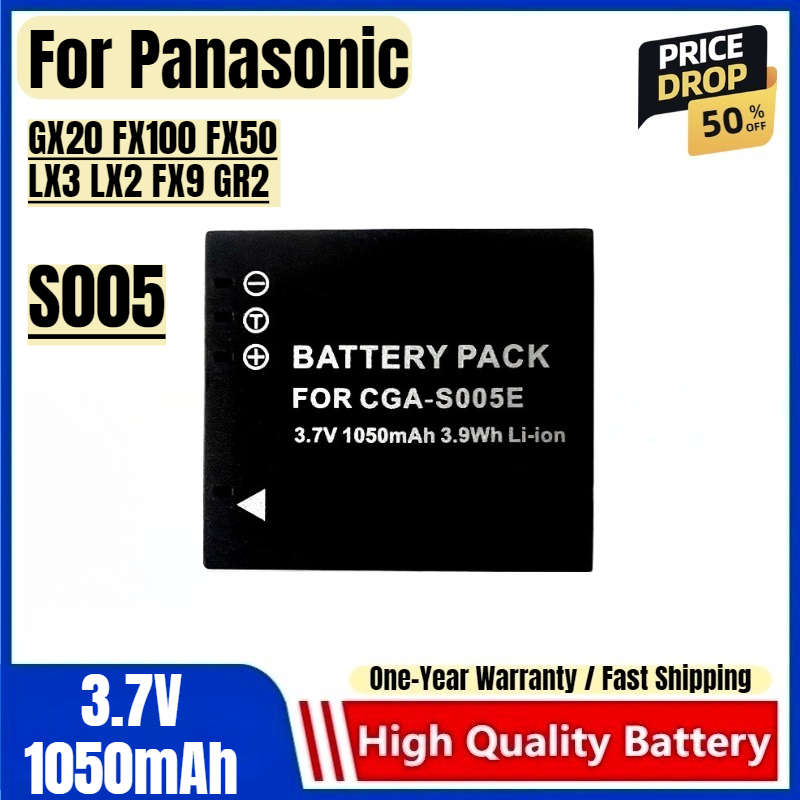 Renewable Energy Battery - S005 Pil 3.7V 1050mAh Şarj Edilebilir