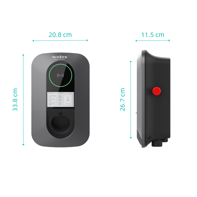 22kW AC Ev Tipi Şarj İstasyonu - Ev Charger Wallbox incelemesi ve fiyatı