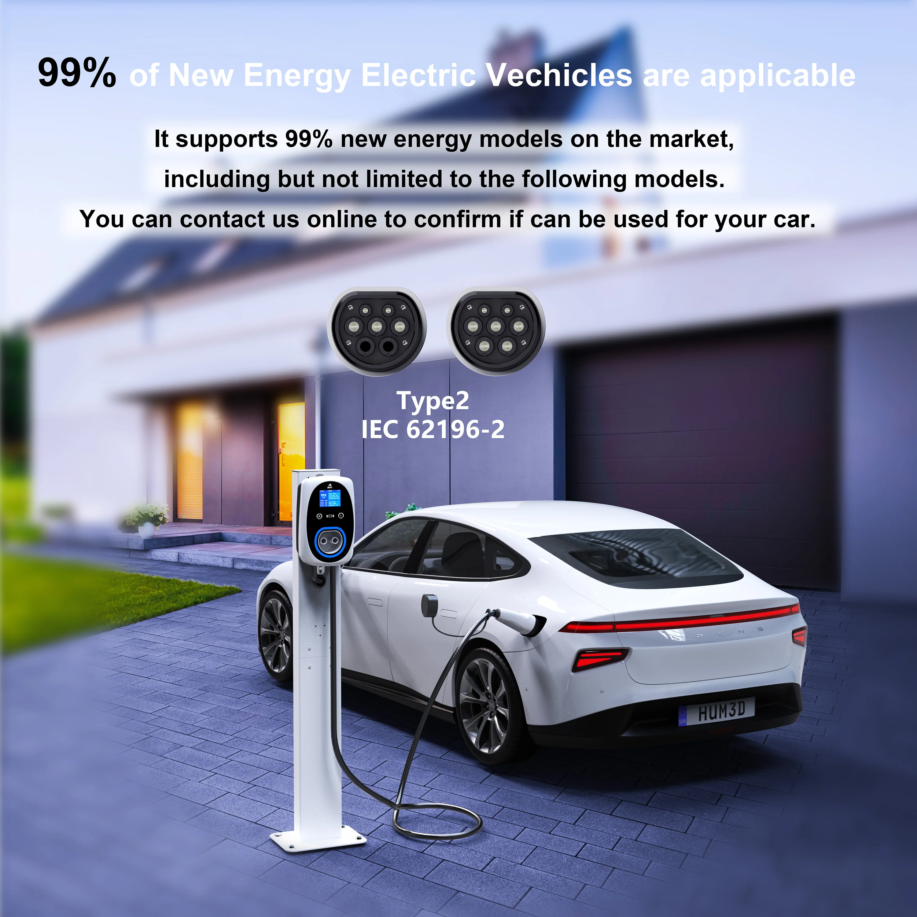 GWUYU EV Şarj Cihazı 32A 7.6KW - Ev Charger Wallbox incelemesi ve fiyatı