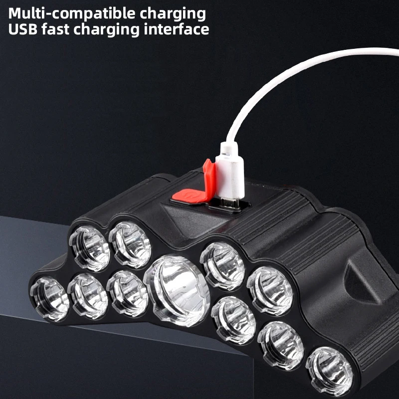 11 LED Far Güçlü Işık Kafa Lam - Renewable Energy Battery incelemesi ve fiyatı
