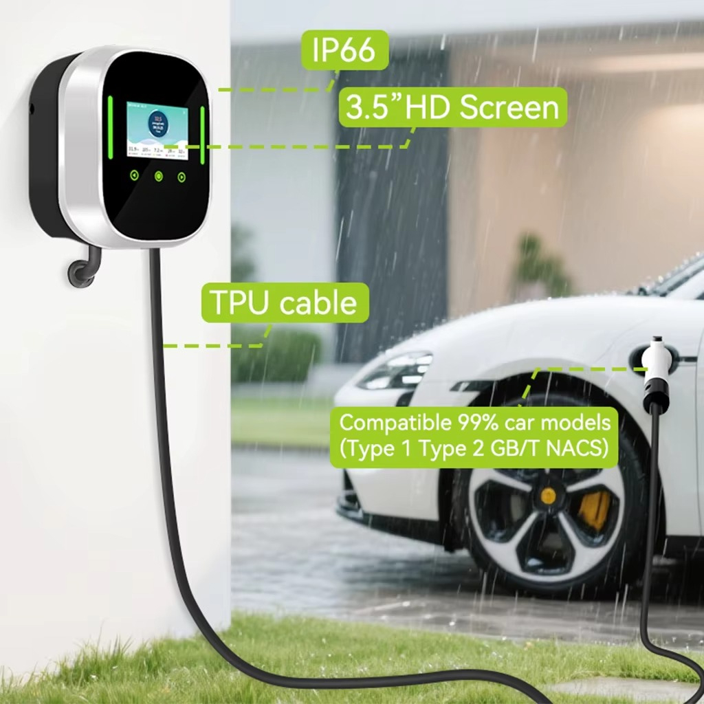 Akıllı EV Şarj Cihazı Duvar Ti - Ev Charger Wallbox incelemesi ve fiyatı